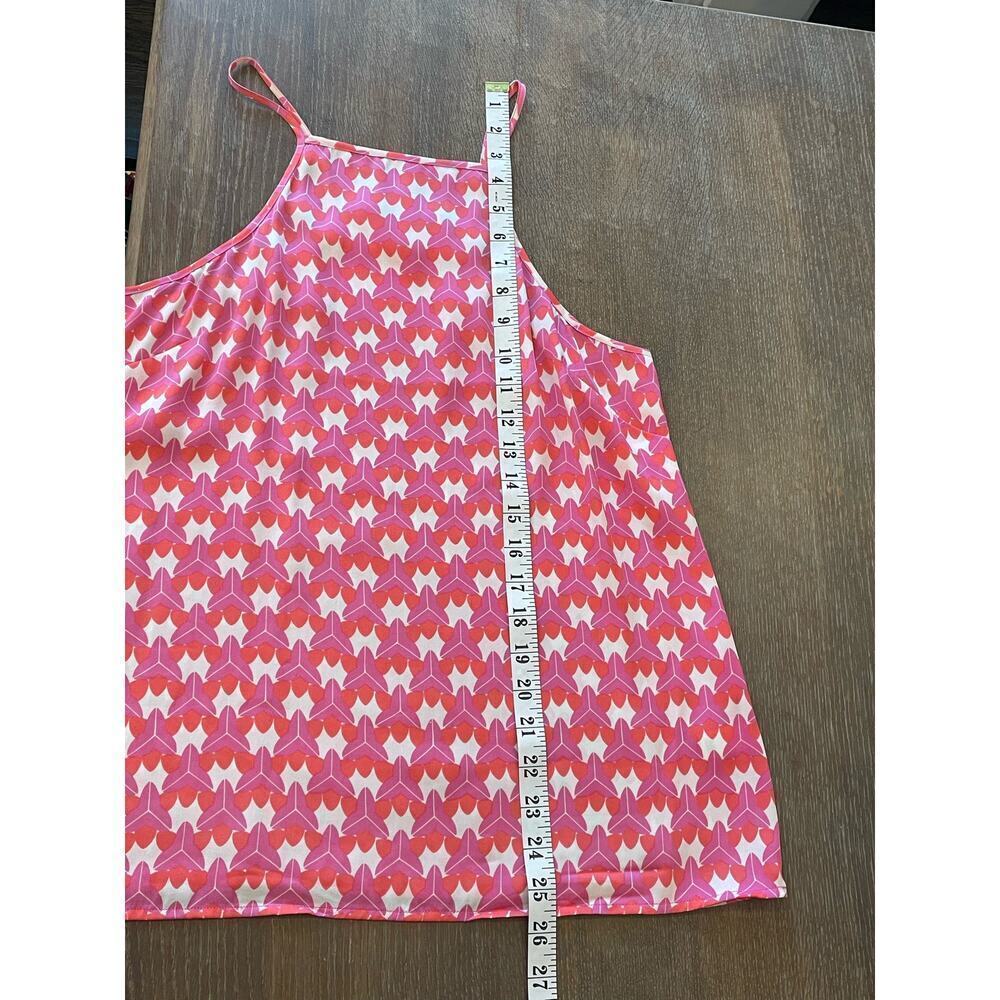 Banana Republic x Milly Collection Pink Orange Tank Top Shirt Women's size S - Picture 11 of 11